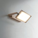 Luce Ambiente Design BOOK-AP-ORO LED Wandleuchte BOOK | 18W integrierte LED-Quelle | gold