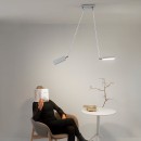 Luce Ambiente Design BOOK-PL-GR LED Pendelleuchte BOOK | 18W integrierte LED-Quelle