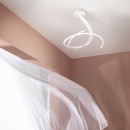 Luce Ambiente Design KINETIC-PL-BCO LED Deckenleuchte KINETIC | 40W integrierte LED-Quelle | weiß