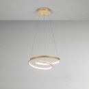Luce Ambiente Design LIEVE-S-ORO LED Pendelleuchte LIEVE | 30W integrierte LED-Quelle | Seilleuchte | gold