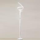 Luce Ambiente Design MYSTRAL-PT  LED Stehlampe MYSTRAL | 36W integrierte LED-Quelle | mit Schalter | weiß