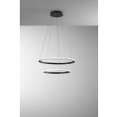 Luce Ambiente Design AXIS-S6040-SPI-NER LED Pendelleuchte AXIS | 31W integrierte LED-Quelle | Seilleuchte | schwarz