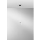 Luce Ambiente Design BASE-S-R1-NER LED Pendelleuchte BASE | 4W integrierte LED-Quelle | schwarz