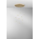 Luce Ambiente Design BASE-S-R9-ORO LED Pendelleuchte BASE | 36W integrierte LED-Quelle | gold
