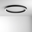 Luce Ambiente Design DEMOS-PL120-NER LED Deckenleuchte DEMOS | 120W integrierte LED-Quelle | schwarz