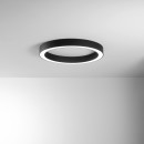 Luce Ambiente Design DEMOS-PL80-NER  LED Deckenleuchte DEMOS | 80W integrierte LED-Quelle | schwarz