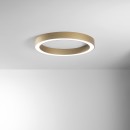 Luce Ambiente Design DEMOS-PL80-ORO LED Deckenleuchte DEMOS | 80W integrierte LED-Quelle | gold