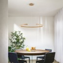 Luce Ambiente Design NAVEL-S100-WD LED Pendelleuchte NAVEL | 50W integrierte LED-Quelle | Seilleuchte