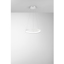 Luce Ambiente Design NIKE-S50-BCO LED Pendelleuchte NIKE | 40W integrierte LED-Quelle | Seilleuchte | weiß