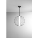 Luce Ambiente Design SEXTANT-S52 LED Pendelleuchte SEXTANT | 28W integrierte LED-Quelle | Seilleuchte | schwarz