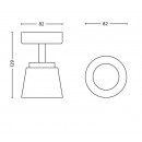 Philips 53340/17/16 LED Decken- und Spotleuchte Dender 1x4W | 2700K