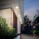 Philips 17291/47/16 LED Außenwandleuchte Halo 1x3W | 2700K | IP44