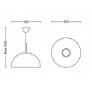 Philips 40907/38/16 LED Pendelleuchte Rye 1x4,5W | 2700K