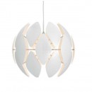 Philips 40934/31/PN Pendelleuchte 1x60W Chiffon | E27