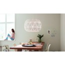 Philips 40918/31/PN Pendelleuchte 1x60W Sandalwood | E27