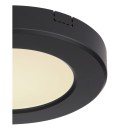 Globo 12379-6B LED Deckenleuchte Lasse 1x6W | 400lm | 3000-4000-6500K - schwarz