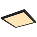 Globo 12380-24B LED Deckenleuchte Lasse 1x24W | 2000lm | 3000-4000-6500K - schwarz, opal
