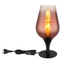 Globo 15552T1 Tischlampe LAVUS  E27