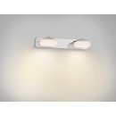 Philips 34047/11/16 LED Wandleuchte Badleuchte Silk 4x2,5W | 2700K | IP44