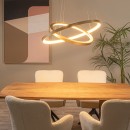 Lucide L464039202 LED Pendelleuchte VIDAL  | 92W integrierte LED-Quelle | 4160lm | 2700K