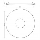 Philips 61079/31/P5 LED 1x75W Haraz | 2700-6500K - SceneSwitch