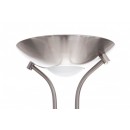 LED Stehlampe Ledko 20W/5W - chrom matt