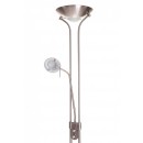 LED Stehlampe Ledko 20W/5W - chrom matt