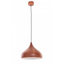 LEDKO E27 60W Metall Kronleuchter, Holz