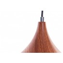 LEDKO E27 60W Metall Kronleuchter, Holz