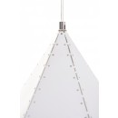 LEDKO Hängeleuchte Metall E27 60Ws - weiß