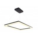 LEDKO 00281 LED Hängeleuchte Deckenleuchte 1x60W Quadro Ondaren | 3000K