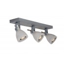 Lucide 05910/15/36 LED Decken- und Spotleuchte Concri 3x5W | GU10 | 3000K