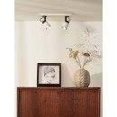 Lucide 17989/10/31 LED Deckenleuchte Dica 2x5W | GU10 | 3000K