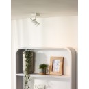 Lucide 17990/05/31 LED Decken- und Spotleuchte Twinny 1x5W | GU10 | 3000K