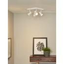 Lucide 17990/19/31 LED Decken- und Spotleuchte Twinny 4x5W | GU10 | 3000K