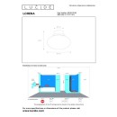Lucide L031402365 Deckenleuchte LORENA  E27