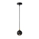 Lucide 09434/01/30 FAVORI Pendel-Deckenleuchte D90mm | 1xGU10 - schwarz
