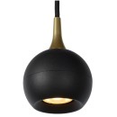 Lucide 09434/01/30 FAVORI Pendel-Deckenleuchte D90mm | 1xGU10 - schwarz