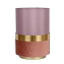 Lucide 10508/01/66 EXTRAVAGANZA TUSSE Tischleuchte H220mm | 1xE14 - Rosa, Messing