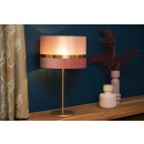 Lucide 10509/81/66 EXTRAVAGANZA TUSSE Tischleuchte H500mm | 1xE14 - Rosa, Gold