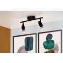 Lucide 13955/02/30 CARO Decken- oder Wandstrahler 2xGU10 - schwarz