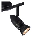 Lucide 13955/02/30 CARO Decken- oder Wandstrahler 2xGU10 - schwarz