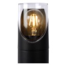 Lucide 15806/65/30 NORMAM Außenpfostenleuchte E27 | IP65 - schwarz