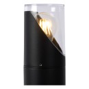 Lucide 15806/65/30 NORMAM Außenpfostenleuchte E27 | IP65 - schwarz