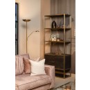 Lucide 19791/24/02 ZENITH Stehleuchte LED 20W+4W |1600lm+320lm | 3000K - golden, dimmbar