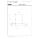 Lucide L214320430 Pendelleuchte MILONGA  E27