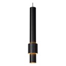 Lucide 24402/15/30 MARGARY Pendel-Deckenleuchte LED 3x4W | 1300lm | 2700 K - schwarz
