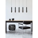 Lucide 24402/30/30 MARGARY Pendel-Deckenleuchte LED 5x4,2W | 2300lm | 2700 K - schwarz