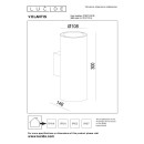 Lucide L278070230 Außenwandleuchte VOLANTIS E27