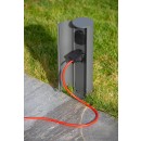 Lucide 27849/12/29 Gartenleuchte Powerpoint Typ F IP44 - Anthrazit